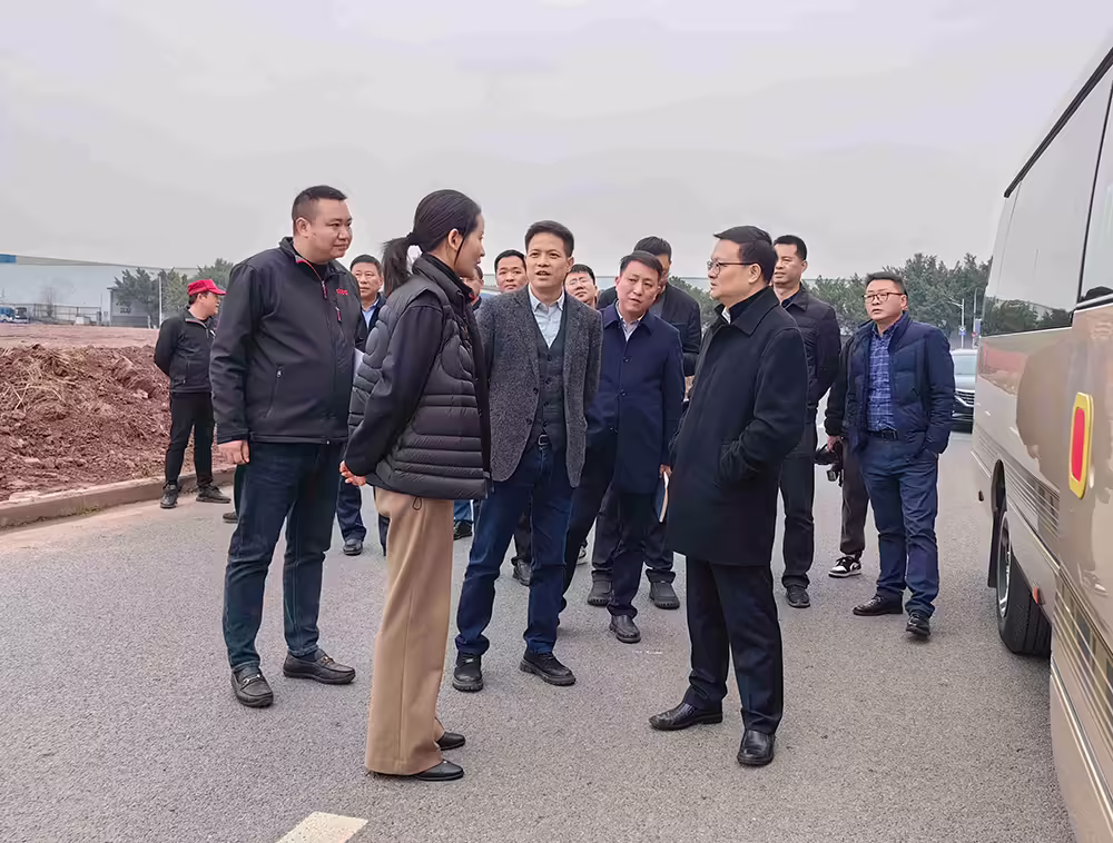 重庆市委副书记、市长胡衡华莅临润通调研指导